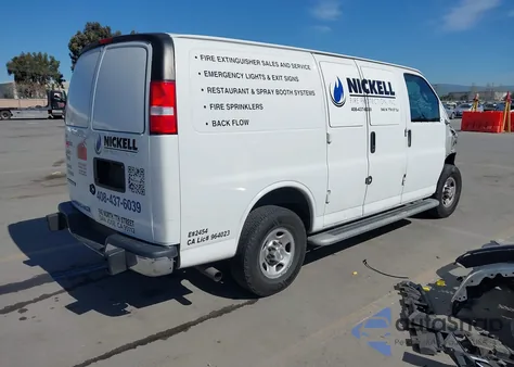 2020 Chevrolet Express Cargo Rwd 2500 Regular Wheelbase Wt from USA, damaged, VIN 1GCWGAFG4L1268063